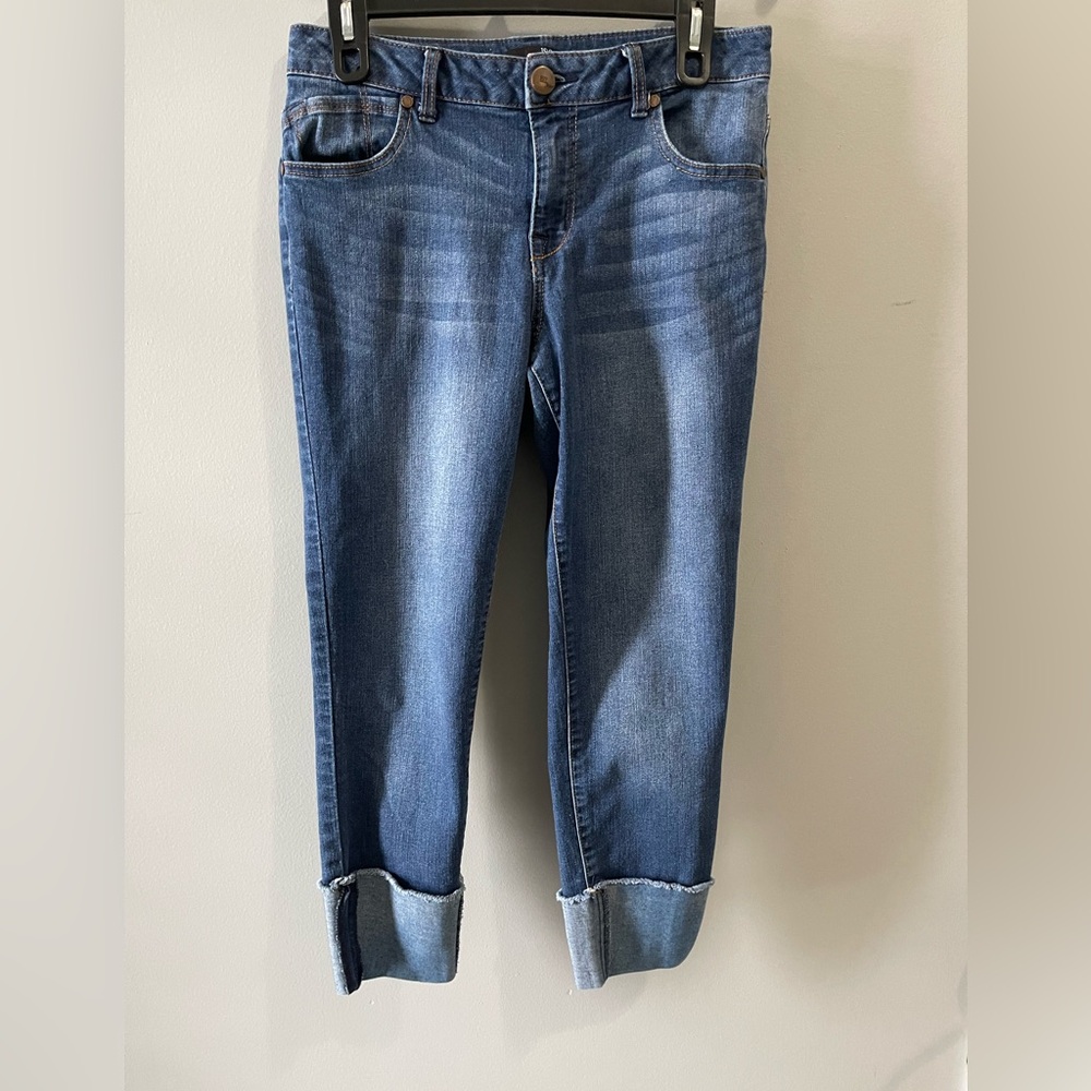 1822 Denim‎ Taylor Cropped Cuffed Jeans Size 8 boxEF